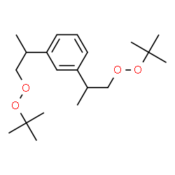 ChemSpider 2D Image | bis-(tert-Butyldioxyisopropyl)benzene | C20H34O4