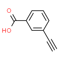 ChemSpider 2D Image | 3-Ethynylbenzoic acid | C9H6O2