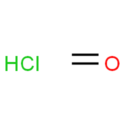 ChemSpider 2D Image | Formaldehyde hydrochloride (1:1) | CH3ClO