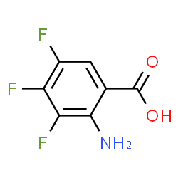 ChemSpider 2D Image | 2-Amino-3,4,5-trifluorobenzoic acid | C7H4F3NO2