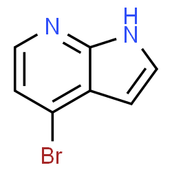 ChemSpider 2D Image | 4-Bromo-7-azaindole | C7H5BrN2