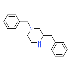 ChemSpider 2D Image | N-1-BENZYL-3-BENZYL-PIPERAZINE | C18H22N2