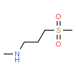 ChemSpider 2D Image | (3-methanesulfonylpropyl)(methyl)amine | C5H13NO2S