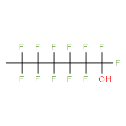 ChemSpider 2D Image | 1,1,2,2,3,3,4,4,5,5,6,6-Dodecafluoro-1-heptanol | C7H4F12O