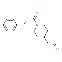 ChemSpider 2D Image | Benzyl 4-(2-oxoethyl)-1-piperidinecarboxylate | C15H19NO3