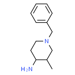 ChemSpider 2D Image | 1-Benzyl-3-methyl-4-piperidinamine | C13H20N2