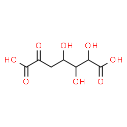 ChemSpider 2D Image | 2,3,4-Trihydroxy-6-oxoheptanedioic acid | C7H10O8
