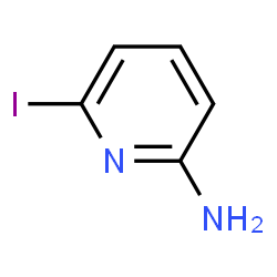 ChemSpider 2D Image | 6-Iodo-2-pyridinamine | C5H5IN2