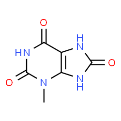 ChemSpider 2D Image | 3-METHYLURIC ACID | C6H6N4O3