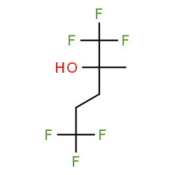 ChemSpider 2D Image | 1,1,1,5,5,5-Hexafluoro-2-methyl-2-pentanol | C6H8F6O