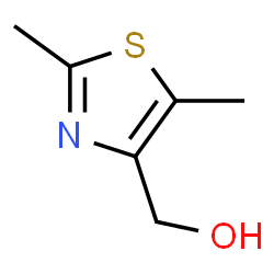 ChemSpider 2D Image | 2,5-Dimethyl-4-thiazolemethanol | C6H9NOS