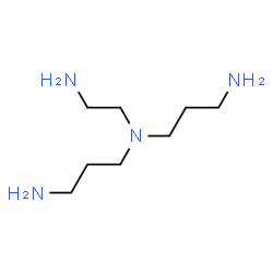 ChemSpider 2D Image | N-(2-Aminoethyl)-N-(3-aminopropyl)-1,3-propanediamine | C8H22N4