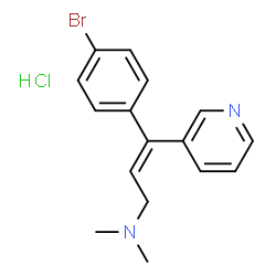 ChemSpider 2D Image | Zimeldine hydrochloride | C16H18BrClN2