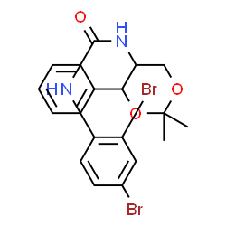 ChemSpider 2D Image | JNJ-10397049 | C19H20Br2N2O3