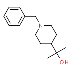 ChemSpider 2D Image | 2-(1-Benzyl-4-piperidinyl)-2-propanol | C15H23NO