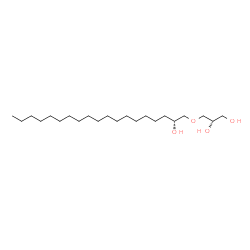 ChemSpider 2D Image | (2S)-3-{[(2R)-2-Hydroxynonadecyl]oxy}-1,2-propanediol | C22H46O4