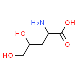 ChemSpider 2D Image | 4,5-Dihydroxynorvaline | C5H11NO4