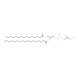 ChemSpider 2D Image | (18R,24S)-21,24,25-Trihydroxy-21-oxido-15-oxo-16,20,22-trioxa-21lambda~5~-phosphapentacosan-18-yl heptadecanoate | C38H75O10P
