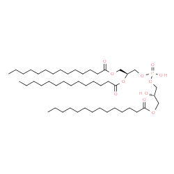 ChemSpider 2D Image | (17S,23S)-20,23-Dihydroxy-20-oxido-14,26-dioxo-15,19,21,25-tetraoxa-20lambda~5~-phosphanonatriacontan-17-yl myristate | C48H93O11P