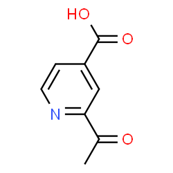 ChemSpider 2D Image | 2-Acetylisonicotinic acid | C8H7NO3