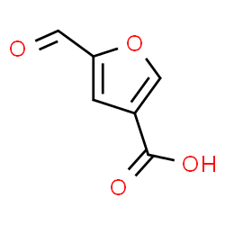ChemSpider 2D Image | 5-Formyl-3-furoic acid | C6H4O4