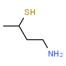 ChemSpider 2D Image | 4-Amino-2-butanethiol | C4H11NS