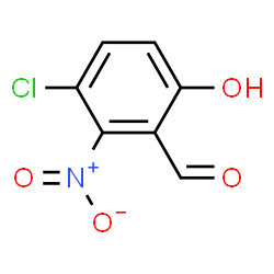 ChemSpider 2D Image | 3-Chloro-6-hydroxy-2-nitrobenzaldehyde | C7H4ClNO4