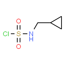 ChemSpider 2D Image | (Cyclopropylmethyl)sulfamyl chloride | C4H8ClNO2S