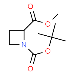 ChemSpider 2D Image | 1-tert-Butyl-2-methylazetidin-1,2-dicarboxylat | C10H17NO4