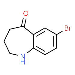 ChemSpider 2D Image | 7-Bromo-1,2,3,4-tetrahydro-benzo[b]azepin-5-one | C10H10BrNO