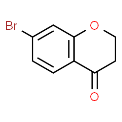 ChemSpider 2D Image | 7-bromochroman-4-one | C9H7BrO2