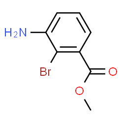 ChemSpider 2D Image | Methyl 3-amino-2-bromobenzoate | C8H8BrNO2