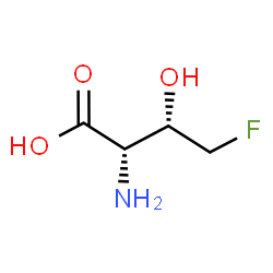 ChemSpider 2D Image | 4-Fluoro-L-threonine | C4H8FNO3