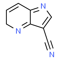 ChemSpider 2D Image | 1,5-dihydropyrrolo[3,2-b]pyridine-3-carbonitrile | C8H6N3