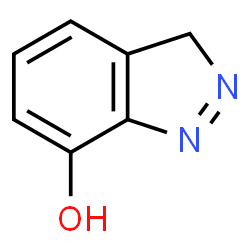 ChemSpider 2D Image | 1,3-dihydroindazol-7-ol | C7H7N2O