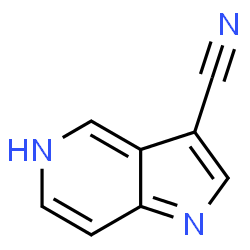 ChemSpider 2D Image | 1,5-dihydropyrrolo[3,2-c]pyridine-3-carbonitrile | C8H6N3