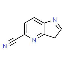 ChemSpider 2D Image | 1,3-dihydropyrrolo[3,2-b]pyridine-5-carbonitrile | C8H6N3