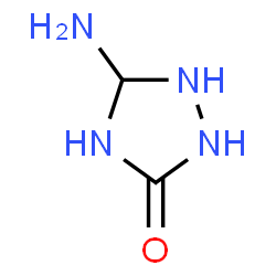 ChemSpider 2D Image | 5-Amino-1,2,4-triazolidin-3-one | C2H6N4O