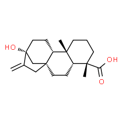 ChemSpider 2D Image | (10alpha)-13-Hydroxykaur-16-en-19-oic acid | C20H30O3