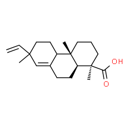 ChemSpider 2D Image | (5beta,9xi,10alpha,13xi)-Pimara-8(14),15-dien-18-oic acid | C20H30O2