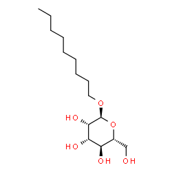 ChemSpider 2D Image | Nonyl alpha-D-mannopyranoside | C15H30O6