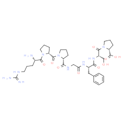 ChemSpider 2D Image | L-Arginyl-D-prolyl-D-prolylglycyl-L-phenylalanyl-L-seryl-D-proline | C35H52N10O9