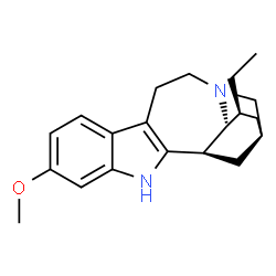 ChemSpider 2D Image | (5beta)-13-Methoxyibogamine | C20H26N2O