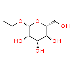 ChemSpider 2D Image | Ethyl beta-D-talopyranoside | C8H16O6