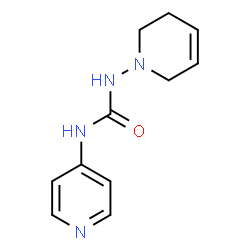 ChemSpider 2D Image | 1-(3,6-Dihydro-1(2H)-pyridinyl)-3-(4-pyridinyl)urea | C11H14N4O