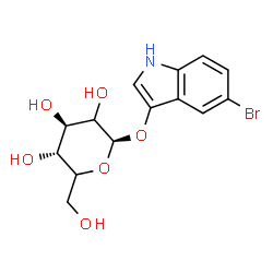 ChemSpider 2D Image | 5-Bromo-1H-indol-3-yl beta-L-threo-hexopyranoside | C14H16BrNO6