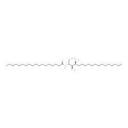 ChemSpider 2D Image | N-[(3S,4S)-1,3,4-Trihydroxy-2-octadecanyl]octadecanamide | C36H73NO4