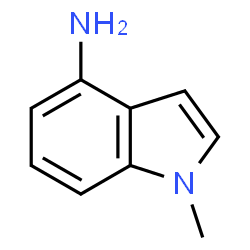 ChemSpider 2D Image | 4-amino-1-methylindole | C9H10N2