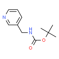 ChemSpider 2D Image | N-Boc-3-aminomethylpyridine | C11H16N2O2
