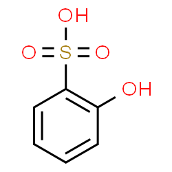 ChemSpider 2D Image | o-Phenolsulfonic acid | C6H6O4S